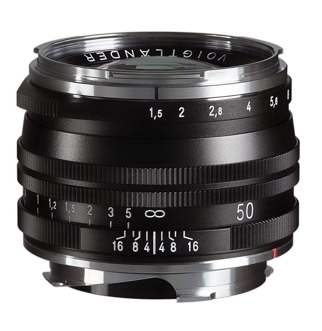 Voigtländer Nokton 50mm 1.5 M.C. VM II ASPH schwarz für Leica M