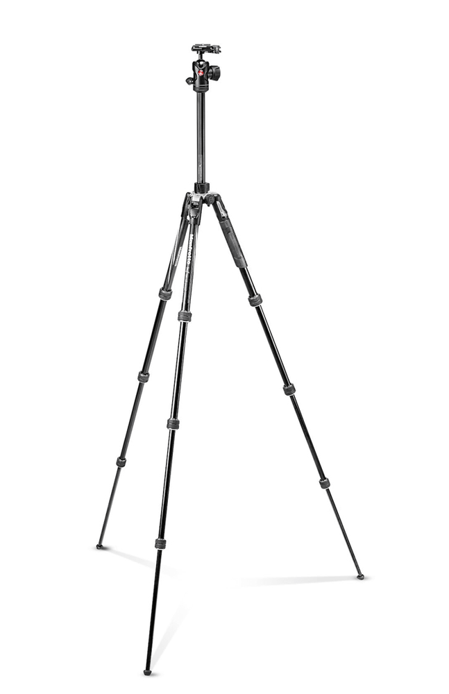 Manfrotto Befree Advanced Alu Reisestativ Kit Twist schwarz