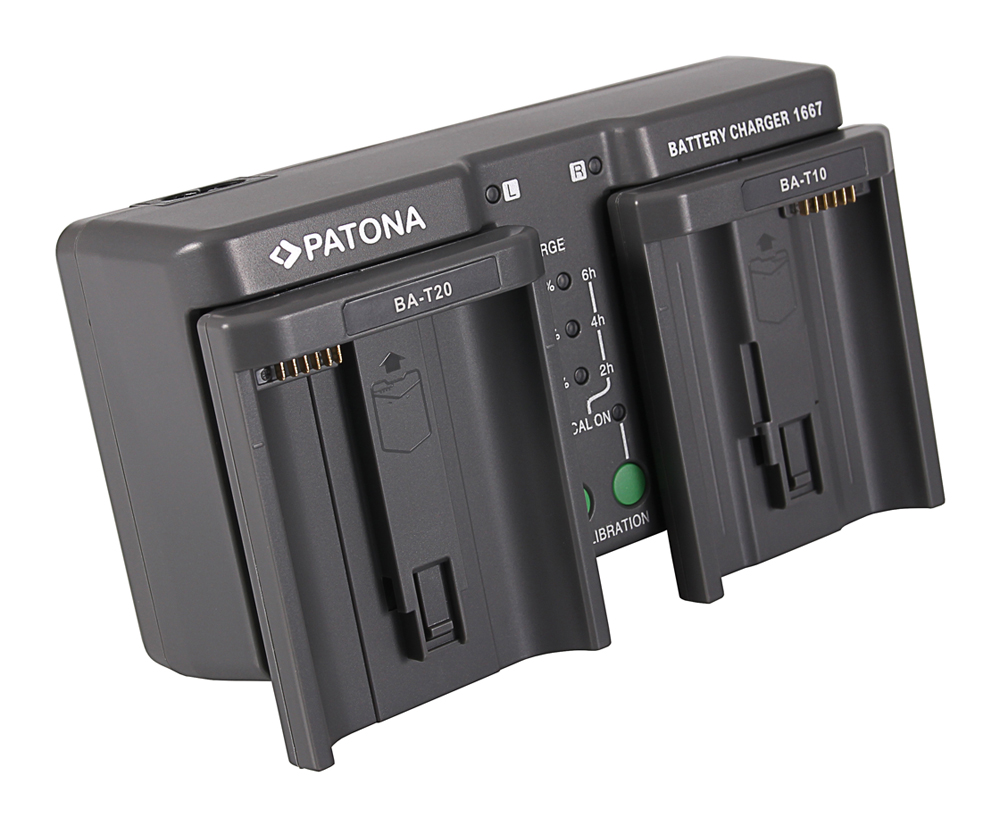 Patona Dual Ladegerät für EN-EL18,4 LP-E4 BA-T10,20 MH-26
