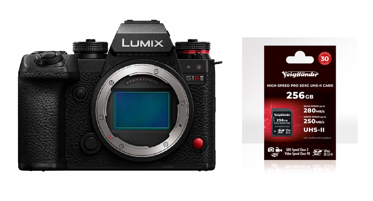 Spiegellose Kamera, DSLR-Kamera, Kameragehäuse, Objektivanschluss, schwarz