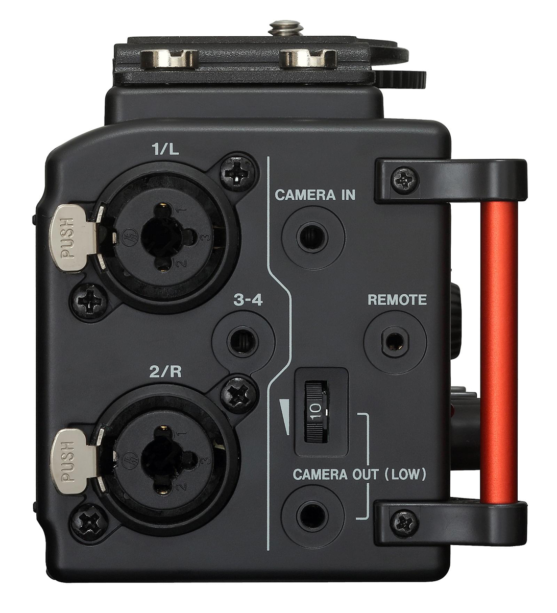 Tascam DR-60DMK2 4-Spur-Audiorecorder für Tonaufnahmen mit DSLR-Kameras
