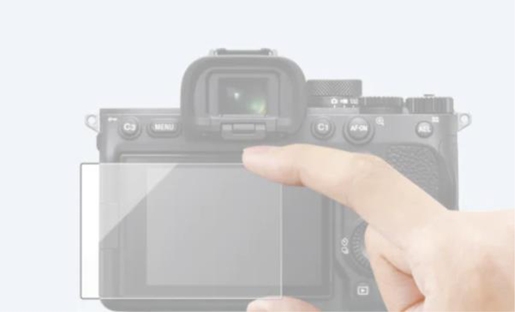 Sony PCK-LG3 LCD-Glasschutzfolie für Alpha 7R V