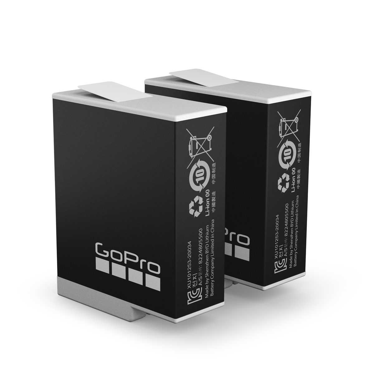 GoPro Enduro Battery 2er Pack (H10/H11/H12), Akku 