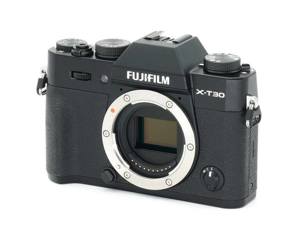 Kamera, Spiegellose Kamera, Fujifilm, schwarz, Gehäuse mit Bajonett