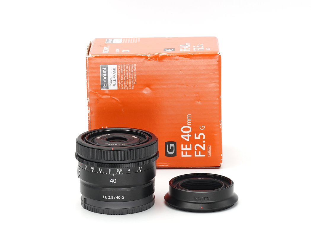 Camera Objektiv, FE 40mm, 40 mm, G-Objektiv, Sony E-Mount