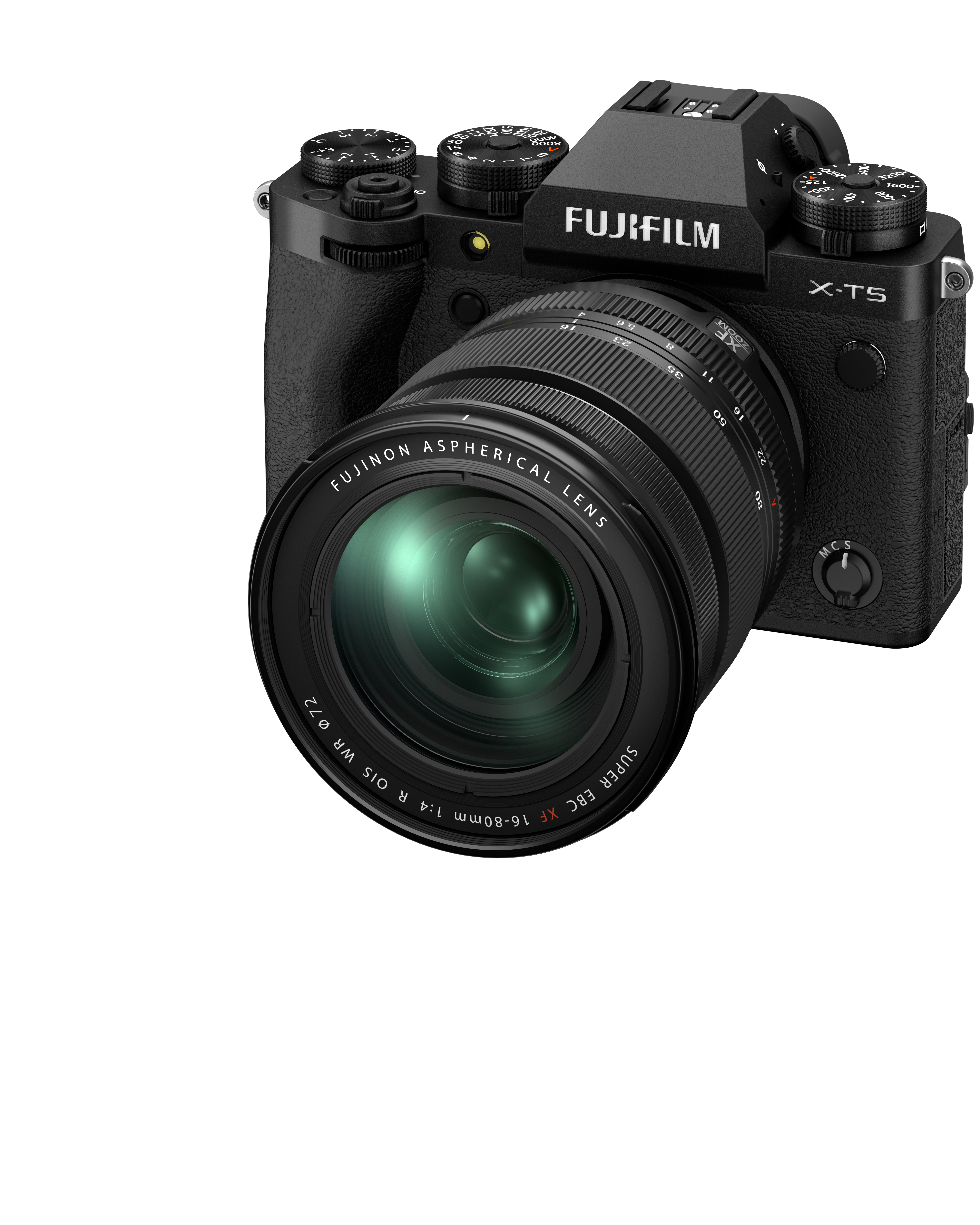Fujifilm X-T5 schwarz + XF16-80mm 4.0 R OIS WR