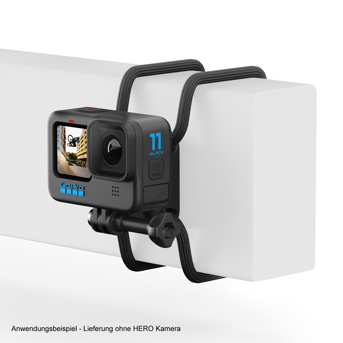 GoPro Gumby Flexible Mount, flexible Halterung mit Befestigungsclip