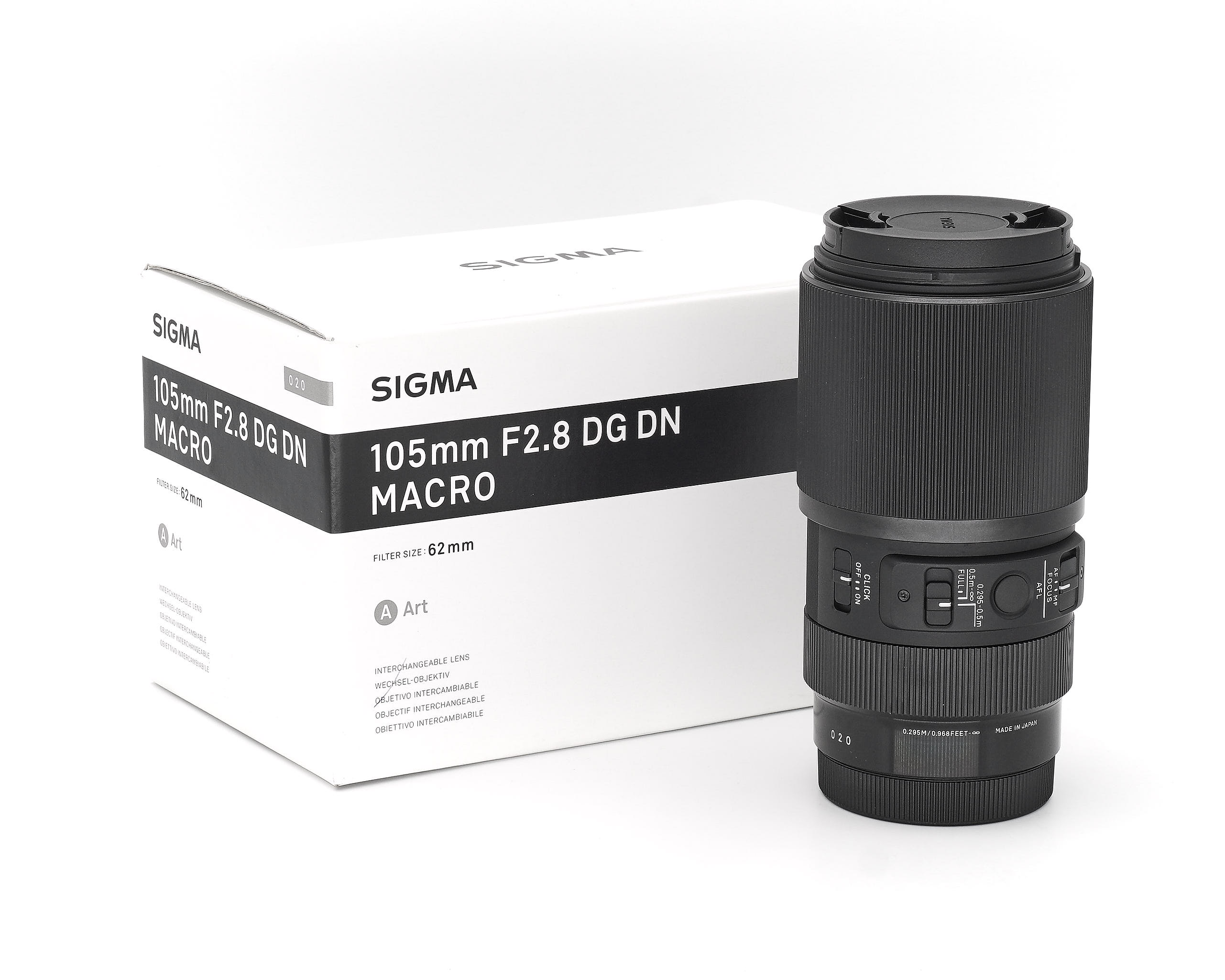 Objektiv, 105mm, F2.8, Makro, Lumix?