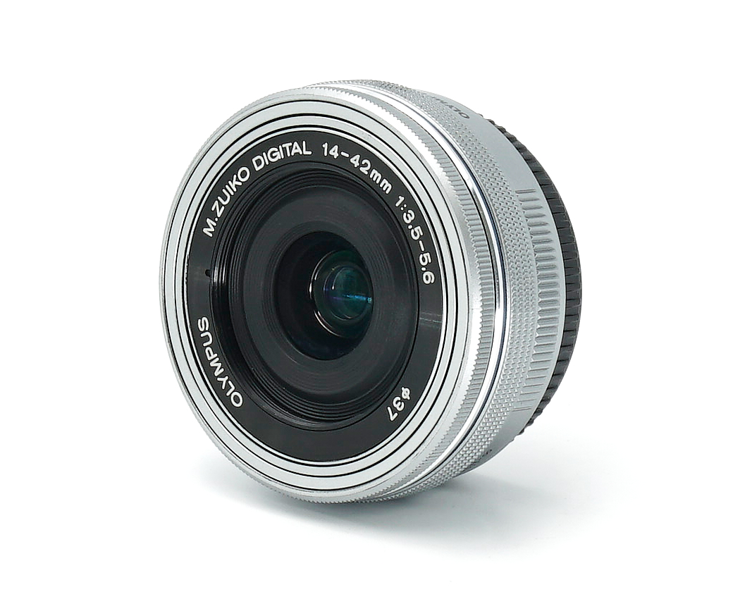 Olympus M.Zuiko Digital ED 14-42mm 3.5-5.6 EZ silber wie neu #X36565*