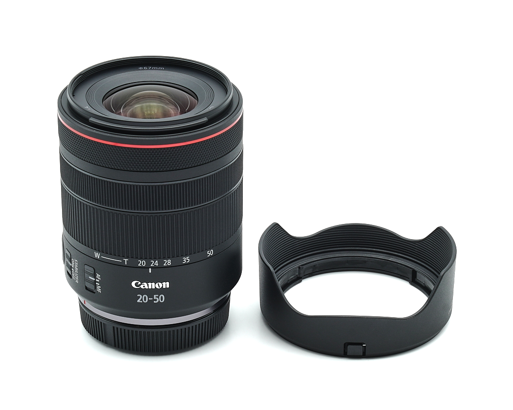 Objektiv, Canon-Objektiv, 50-mm, 20-50, Zoomobjektiv