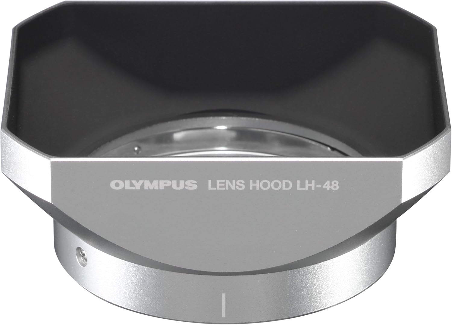 Olympus LH-48 Gegenlichtblende silber für 12 mm 2.0 Sonderposten #X35213
