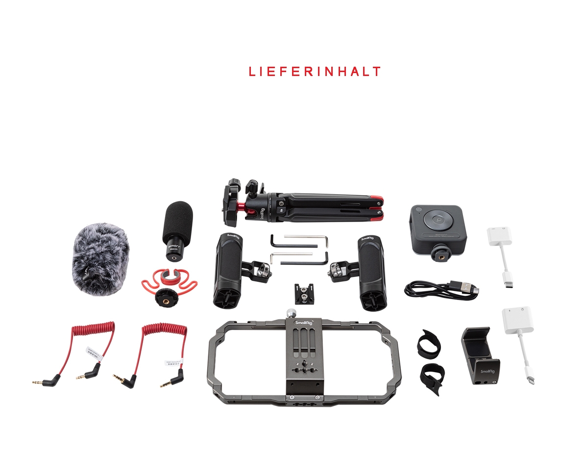 SmallRig 3384B All-In-One Video Kit f. Smartphone Creators