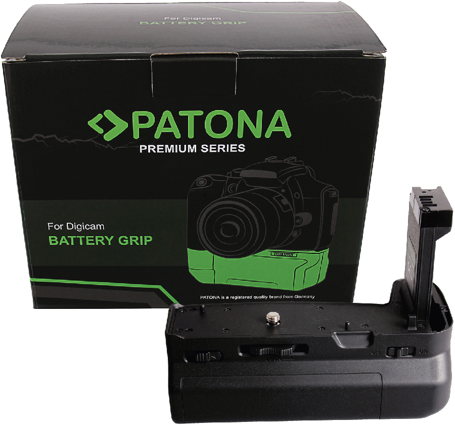 PATONA Premium Batteriegriff für Canon EOS RP