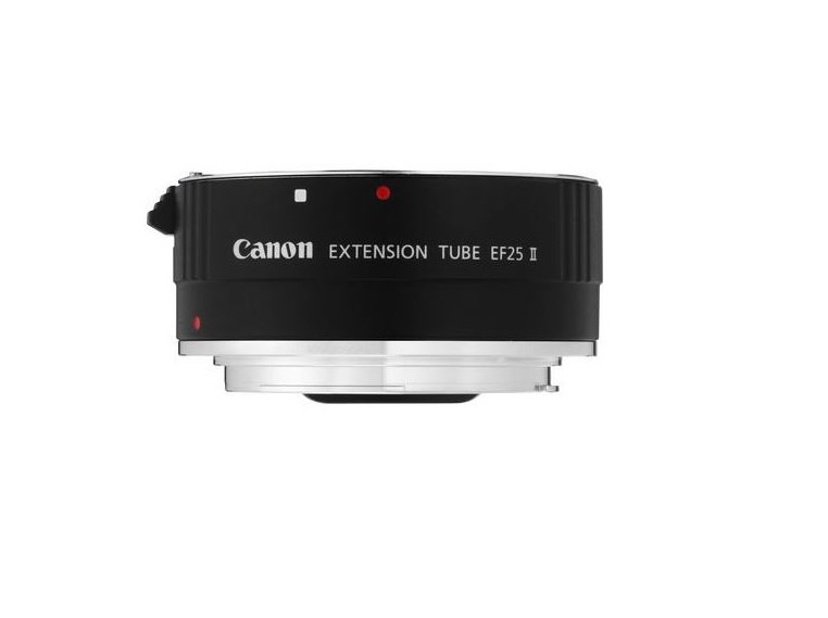 Kamera, Verlängerungsschlauch, EF25 II, schwarz, Metall