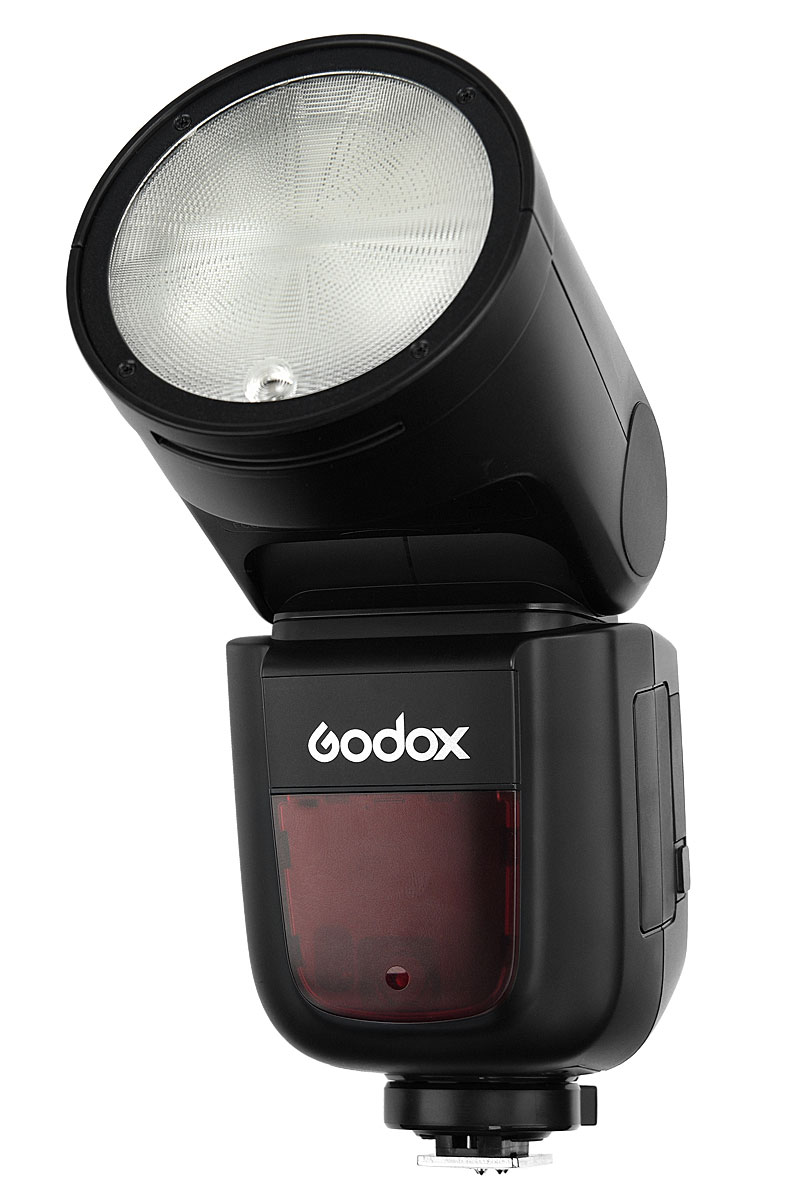 Godox V1S Compact flash Black - Godox V1S, 1.5 s, 32 channels, 530 g,