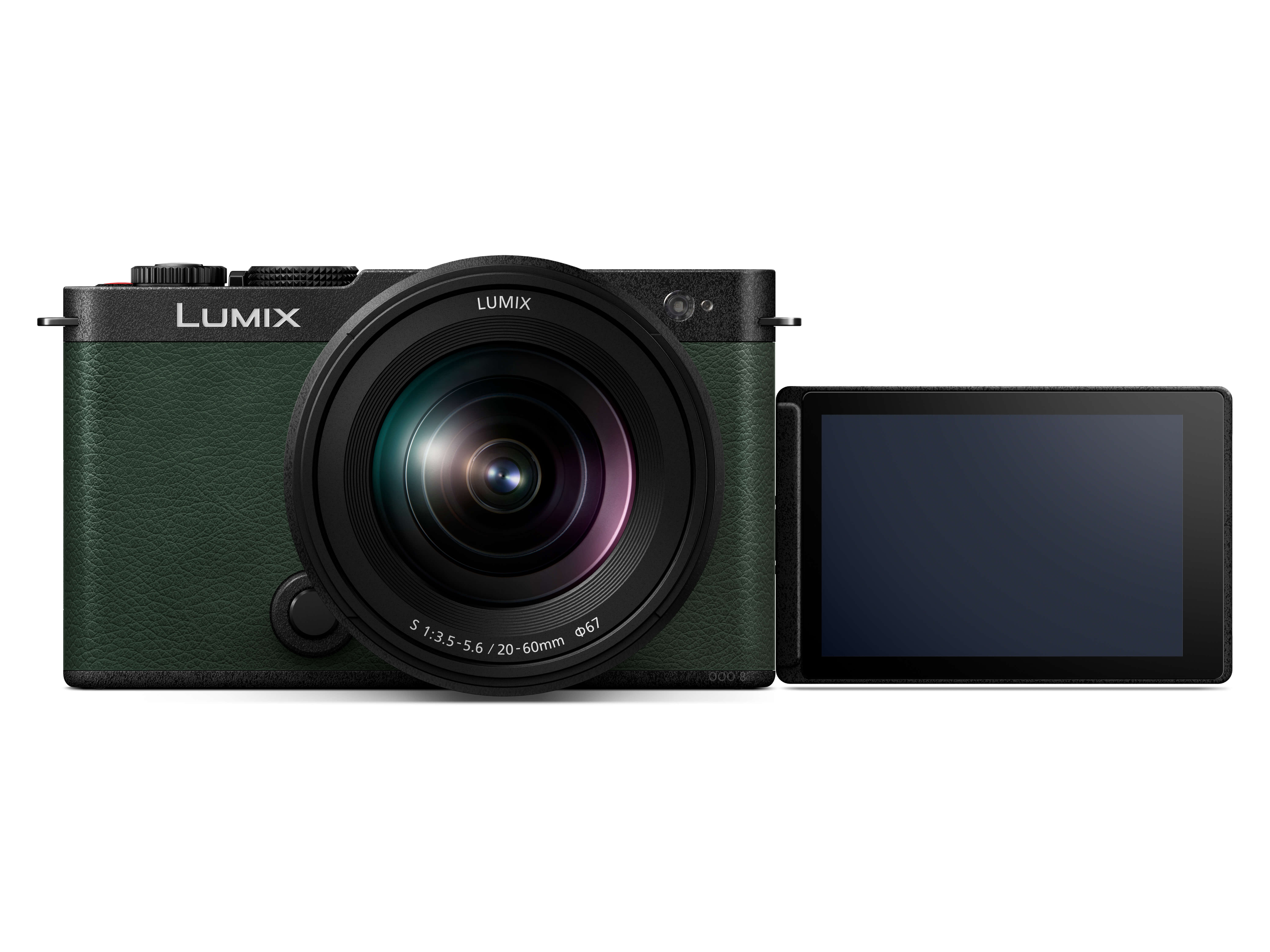 Panasonic Lumix S9 Gehäuse grün + Lumix S 20-60mm 3.5-5.6