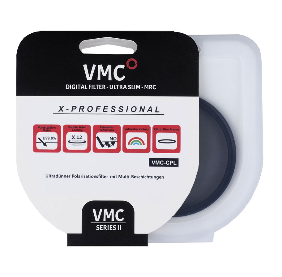 V.M.C. Ultra Slim MRC Polfilter 37mm