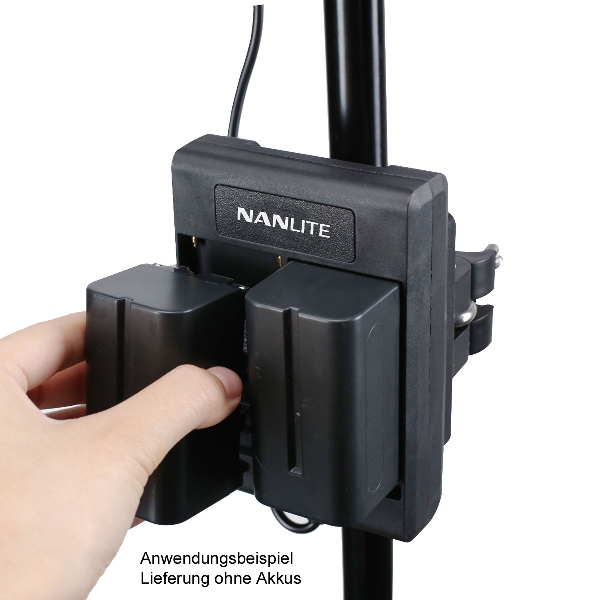 Nanlite BT-BA-SNP/DC Akku-Halterung