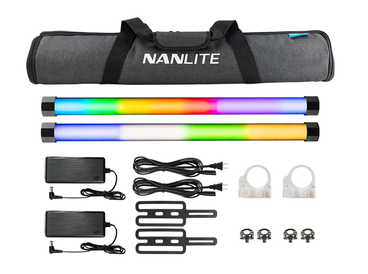 Nanlite PavoTube II 15X 2 Kit RGBWW Farb-Effektleuchte