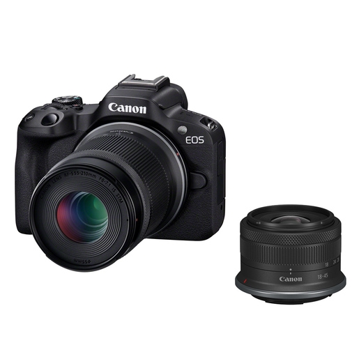 Canon EOS R50 + RF-S 18-45mm 4.5-6.3 IS STM + RF-S 55-210mm 5.0-7.1 IS STM