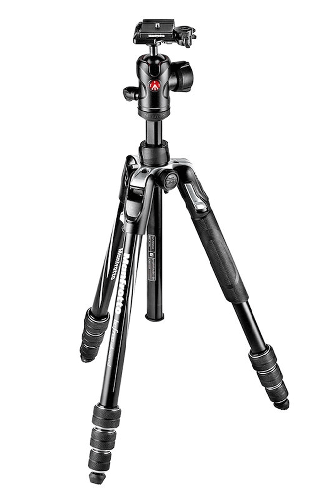 Manfrotto Befree Advanced Alu Reisestativ Kit Twist schwarz