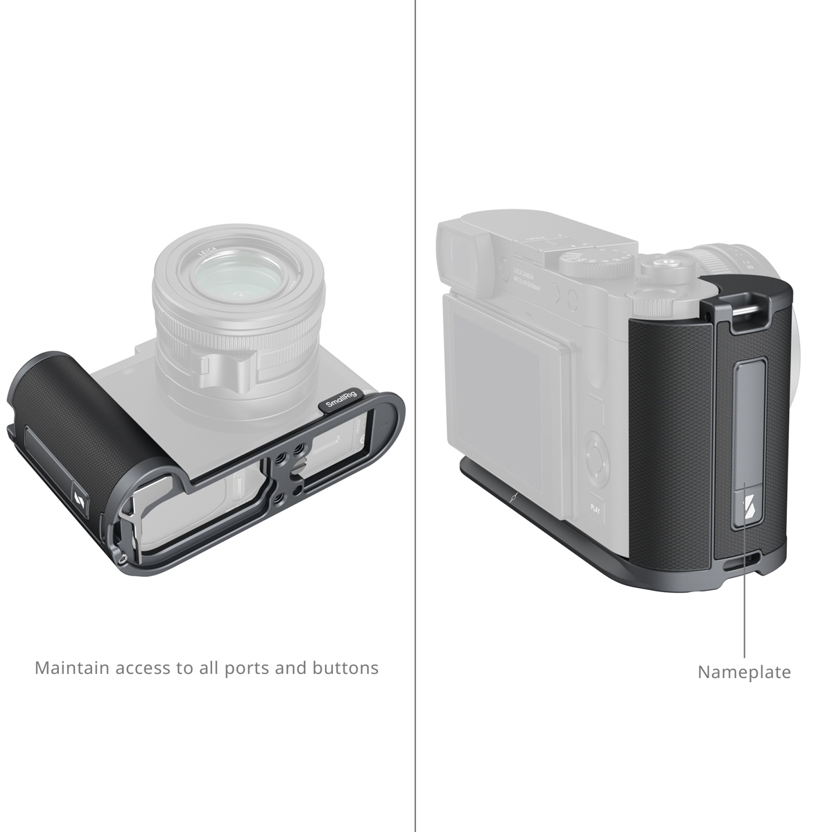 SmallRig 4568 L-Shape Mount Plate mit Handle für Leica Q3