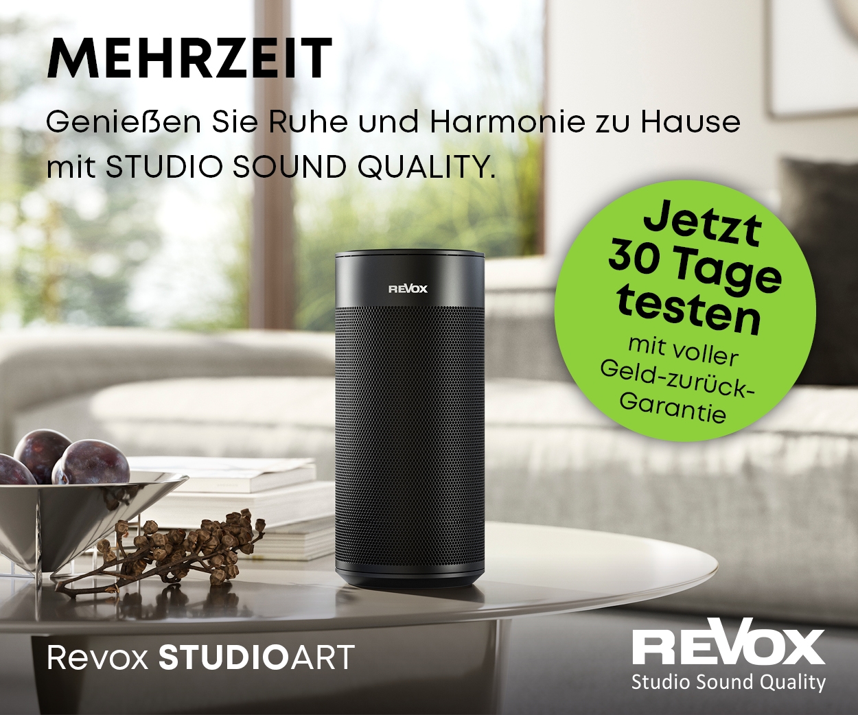 Revox STUDIOART P100 Room Speaker weiß