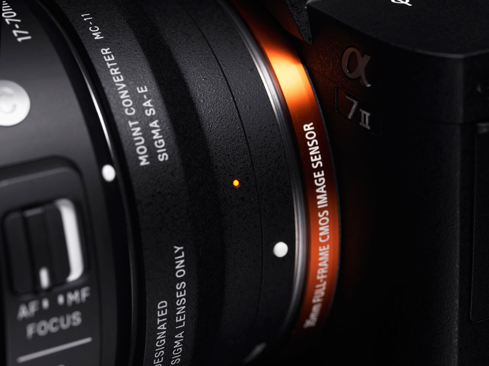 Ein neuer SIGMA Adapter MC-11 erweitert die Einsatzmöglichkeiten von Objektiven