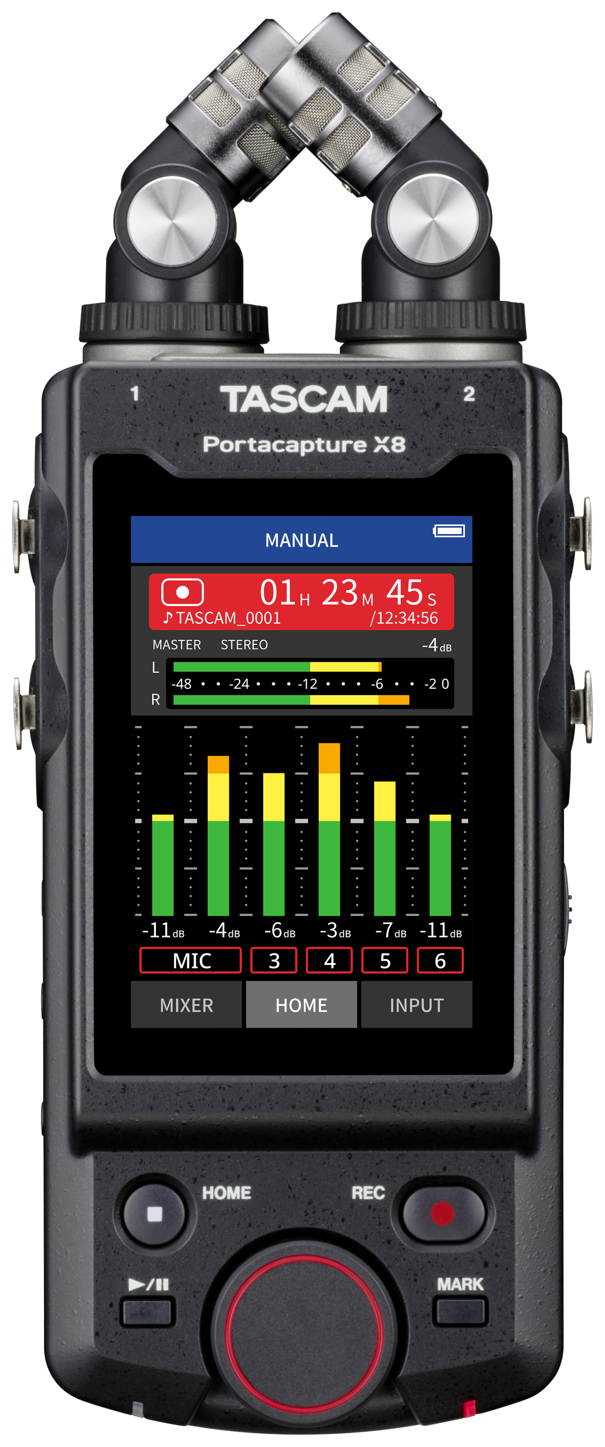 Tascam Portacapture X8 Audiorecorder