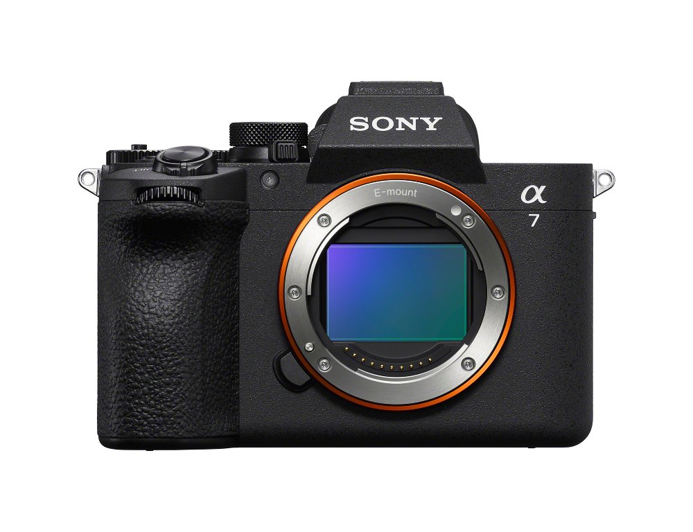 kamera, spiegellose, Sony, orange ring, sensor