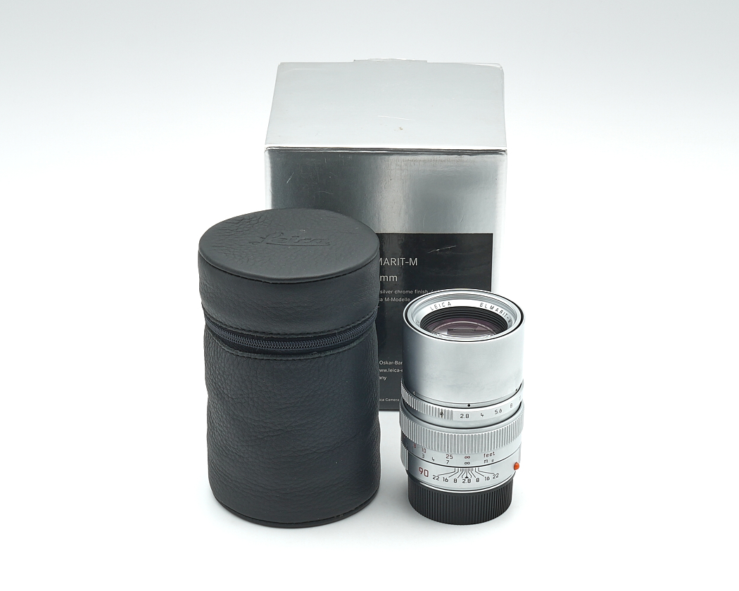 Leica Elmarit-M 90mm 2.8 Silber 11808 selten, komplett geprüft #45207**