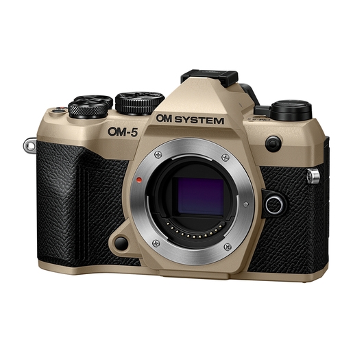 OM SYSTEM OM-5 II Gehäuse sandbeige OM SYSTEM OM-5 II Gehäuse sandbeige