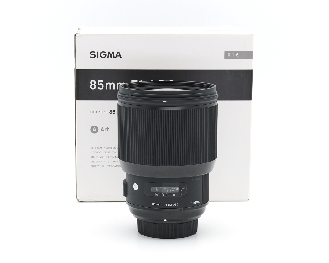 Sigma Art 85mm 1.4 DG HSM für Nikon F Topzustand #41723**