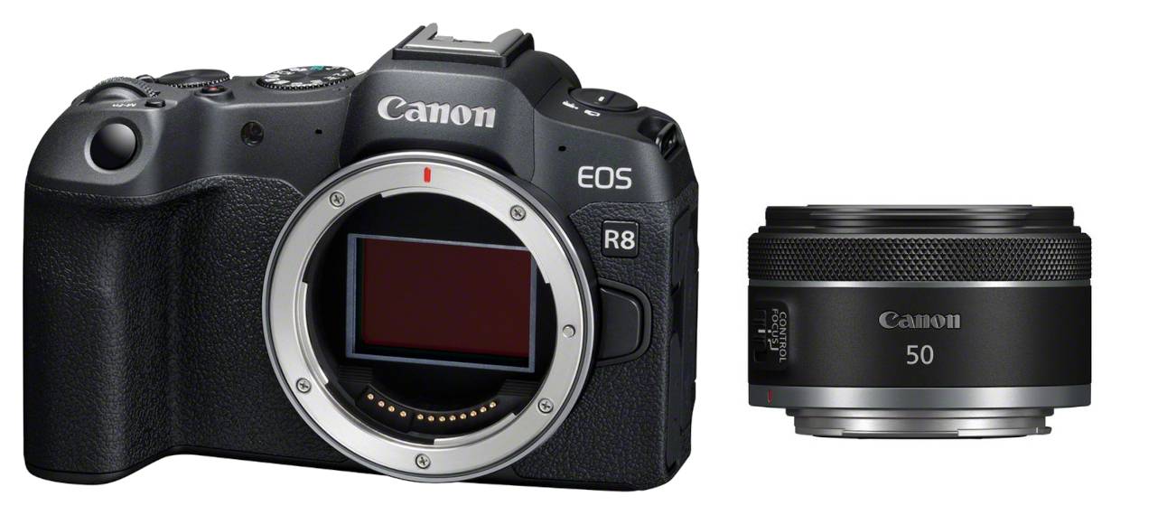 Canon EOS R8 + RF 50mm 1.8 STM