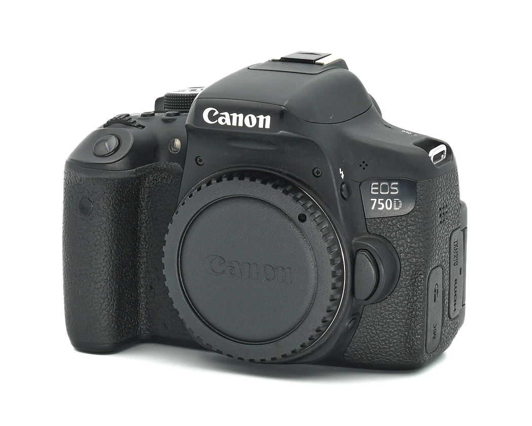 Canon EOS 750D Gehäuse Topzustand, Canon-Fachhändler #X35318*