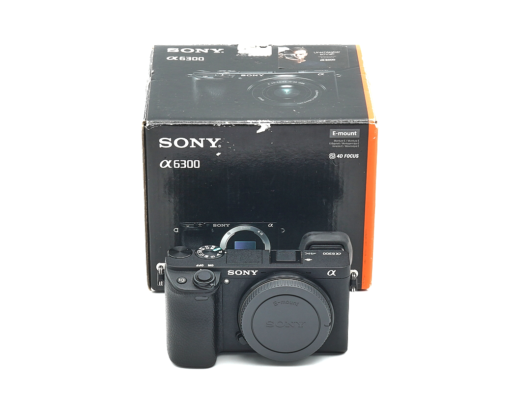 Sony Alpha 6300 Gehäuse Topzustand, Sony-Fachhändler #50468*