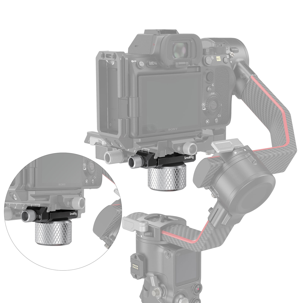 SmallRig 3125 Gegengewicht Kit für DJI RS/RSC 2 u. Zhiyun Gimbal