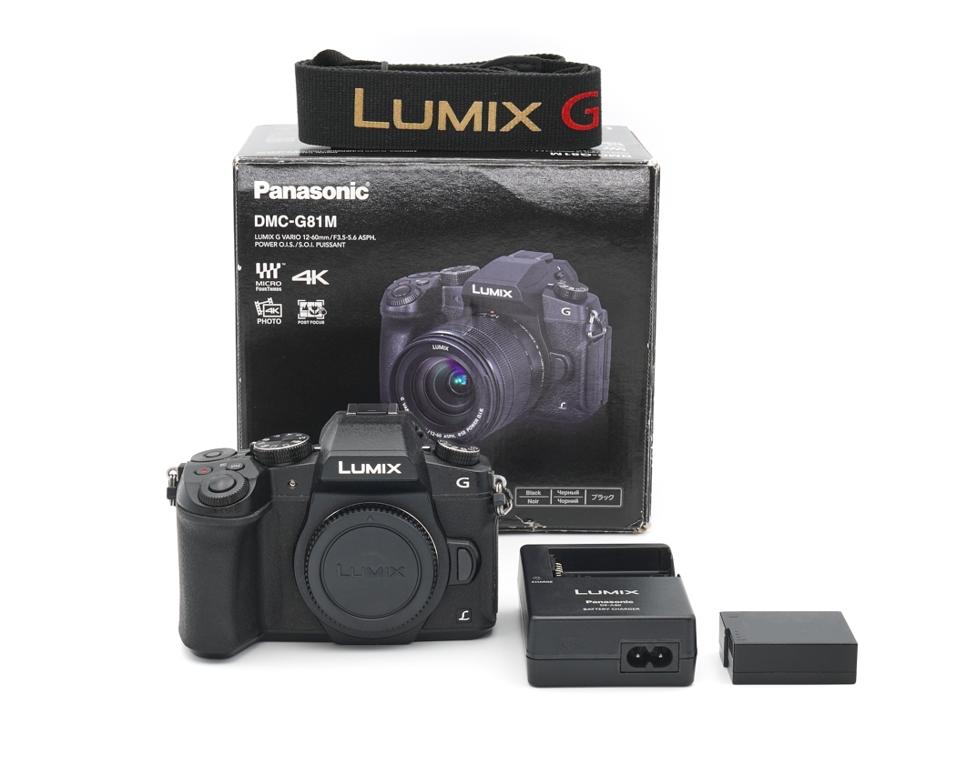 Panasonic Lumix DMC-G81 Gehäuse wie neu, Panasonic-Fachhändler #48300**