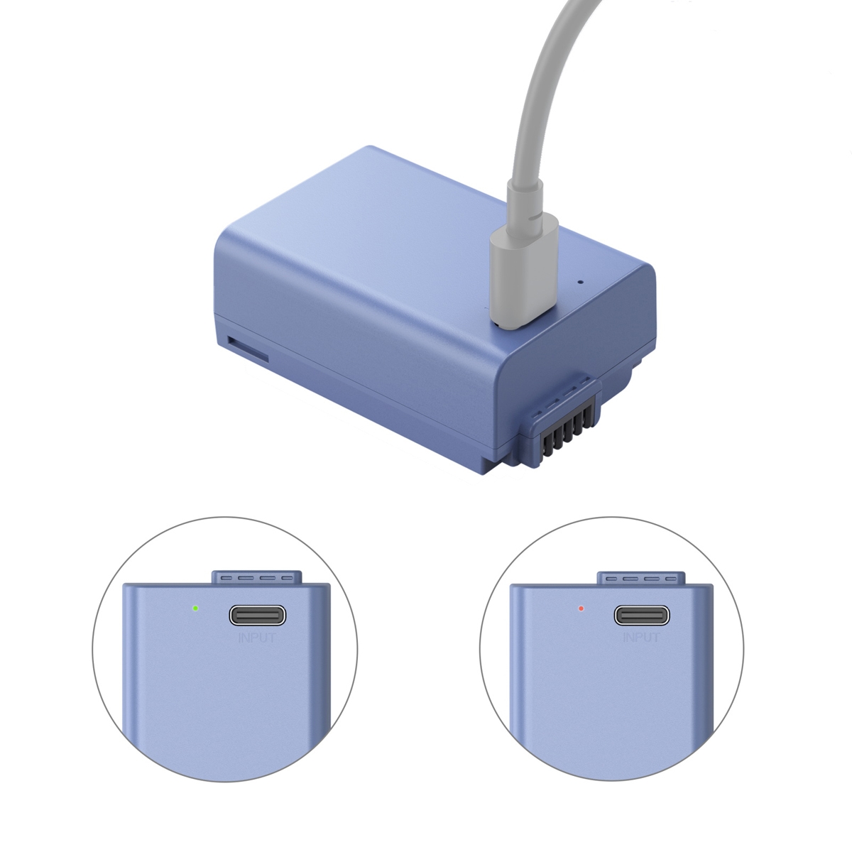 SmallRig 4333 EN-EL25 USB-C (Nikon) aufladbare Kamerabatterie