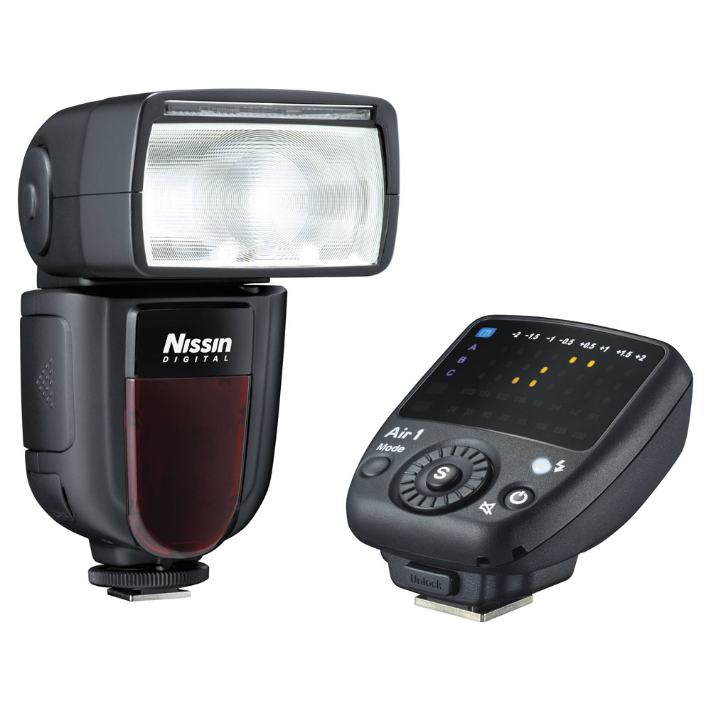 Nissin Di700A Blitzgerät + Commander Air 1 Sony Topzustand #X34863