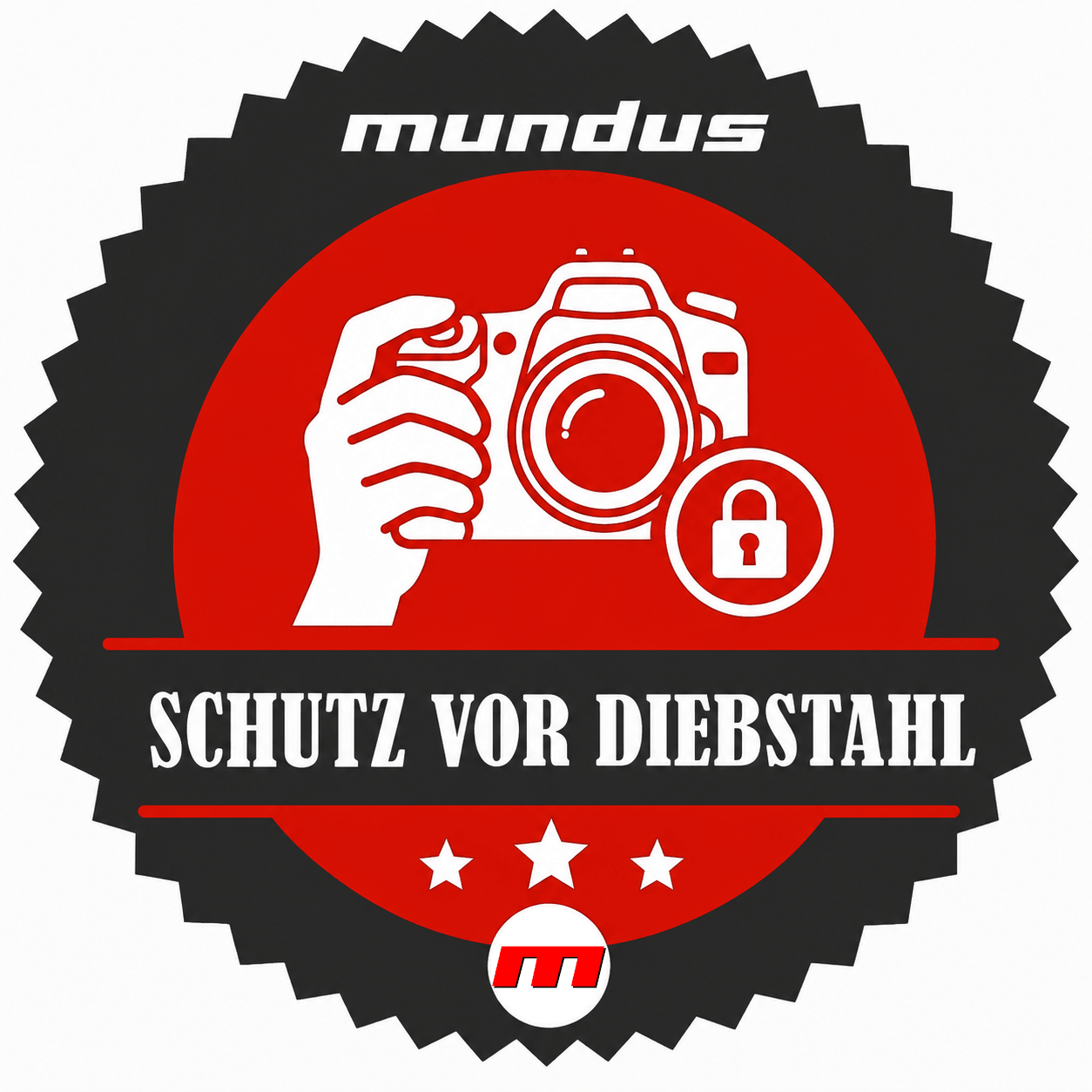kamera, schild, sicherheit, schloss, rot