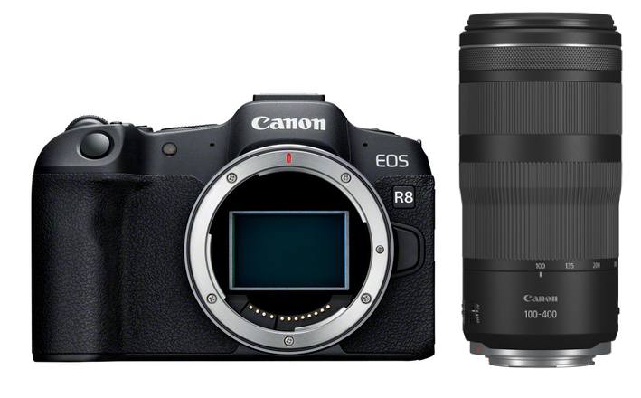 Canon EOS R8 + RF 100-400mm 5.6-8 IS USM