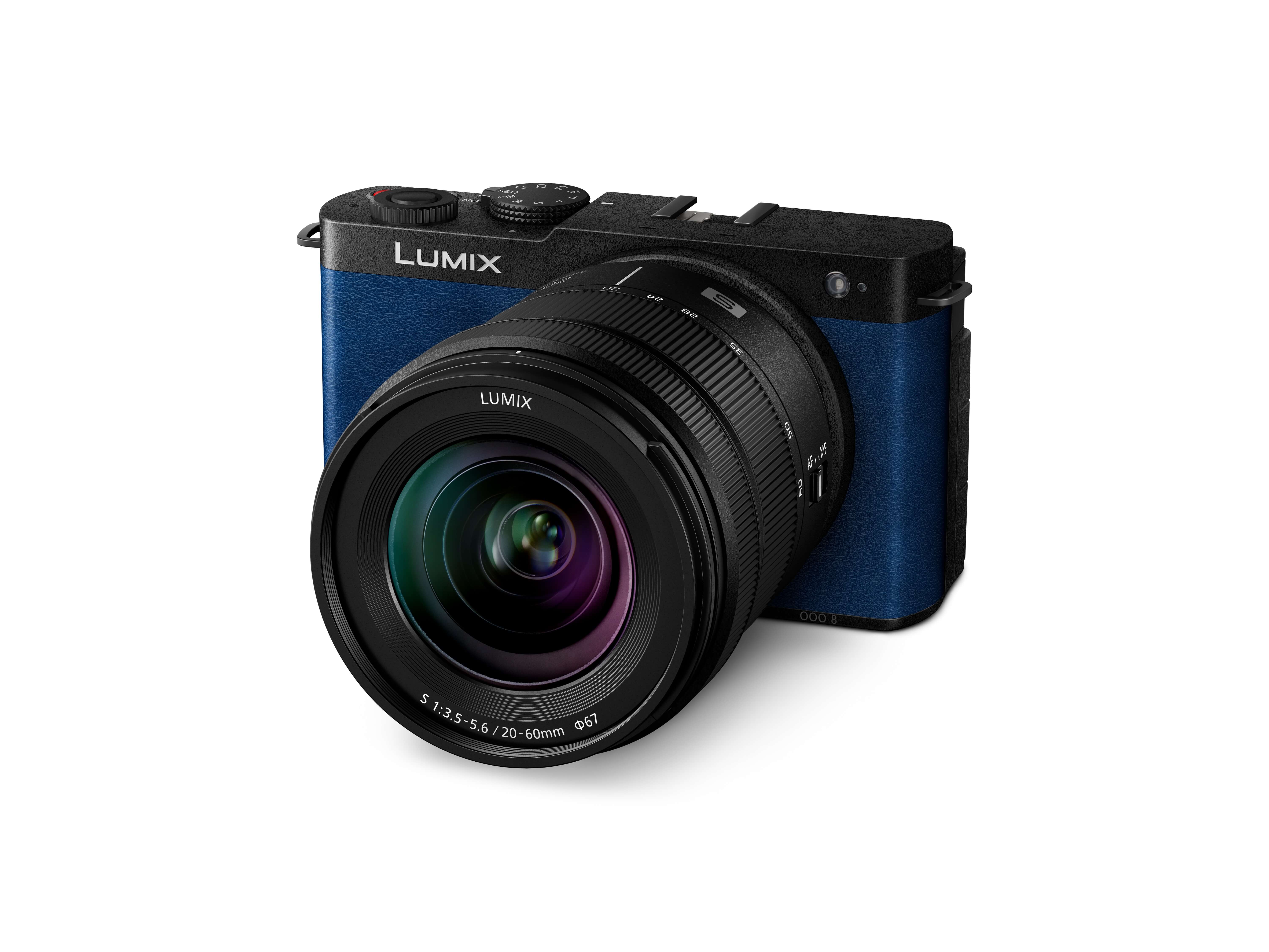 Panasonic Lumix S9 Gehäuse blau + Lumix S 20-60mm 3.5-5.6