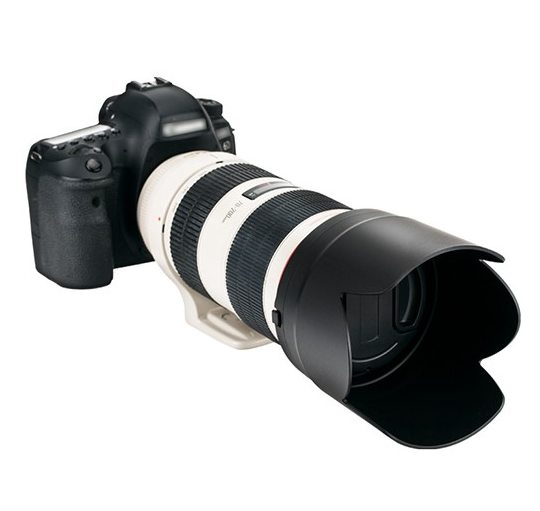 Gegenlichtblende ET-87 schwarz für Canon EF 70-200mm 2.8 L IS USM II