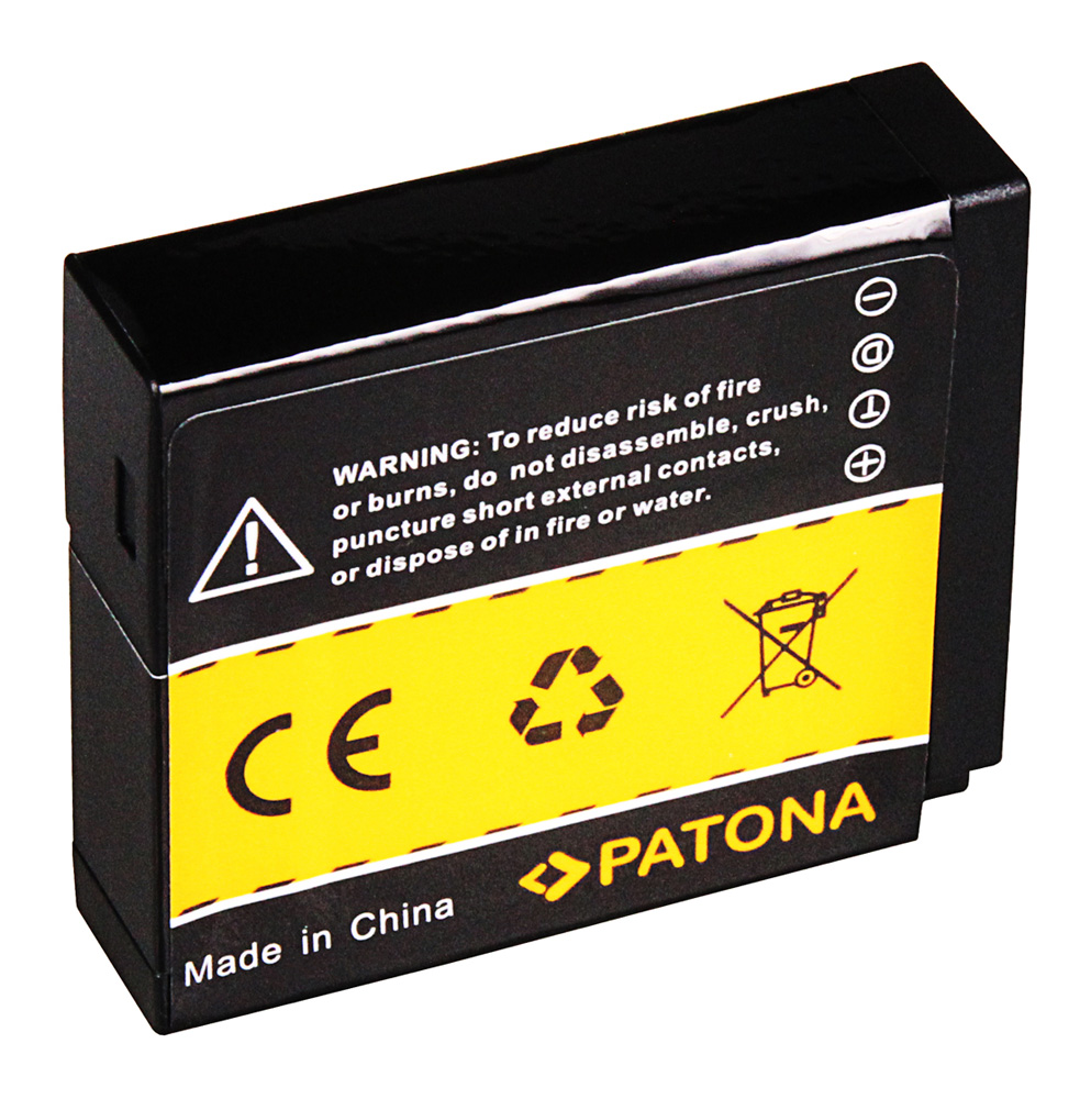 PATONA Hochleistungs LithIonen-Akku wie Panasonic DMW-BLH7E
