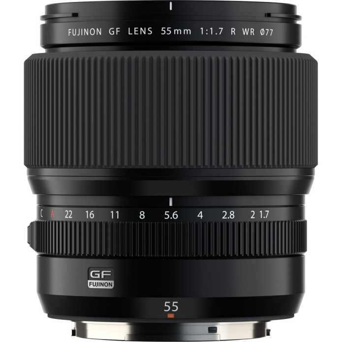 Fujifilm Fujinon GF55mm 1.7 R WR