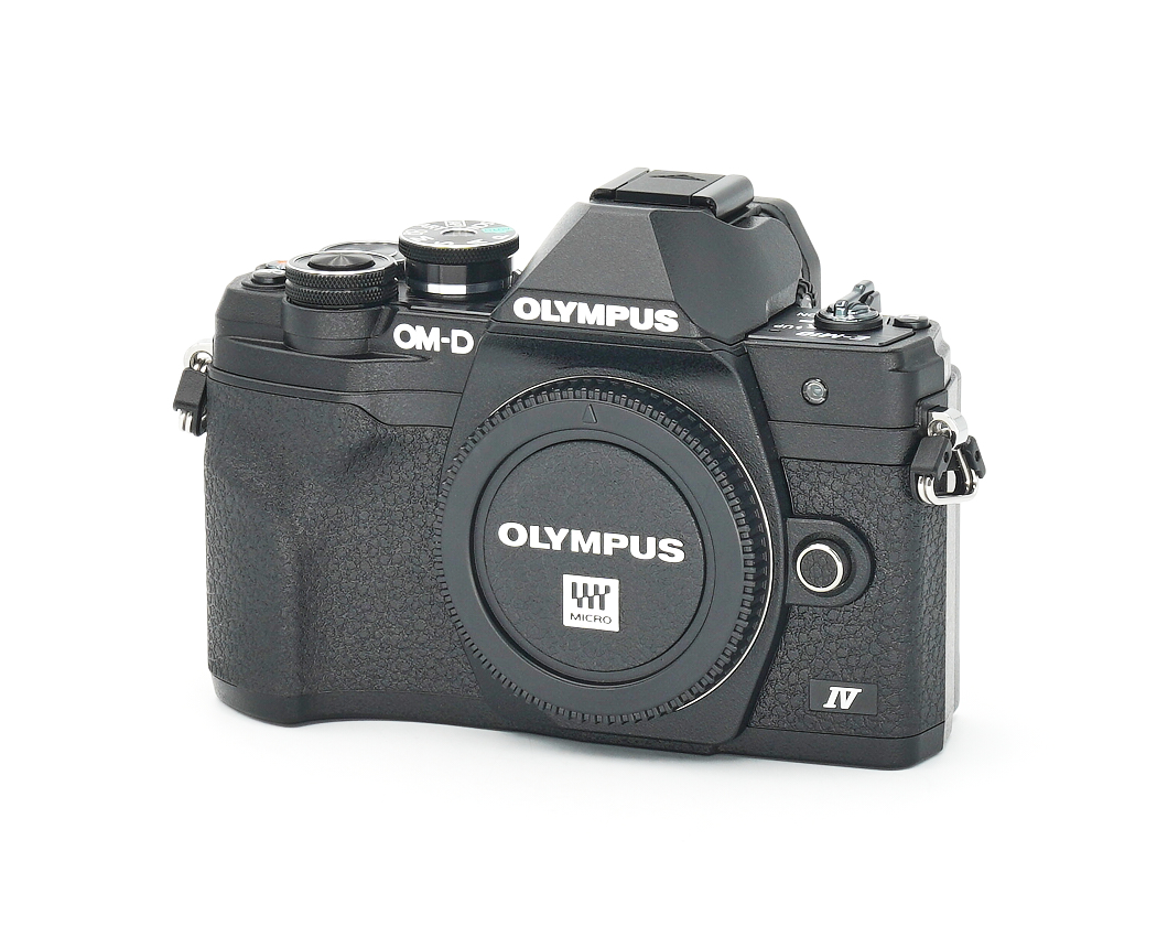 Olympus OM-D E-M10 Mark IV schwarz Gehäuse Retoure #46302**