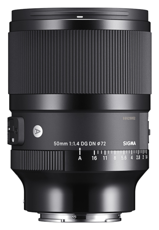 Sigma Art 50mm 1.4 DG DN für Sony E-Mount + V.M.C. Slim UV Filter 72mm