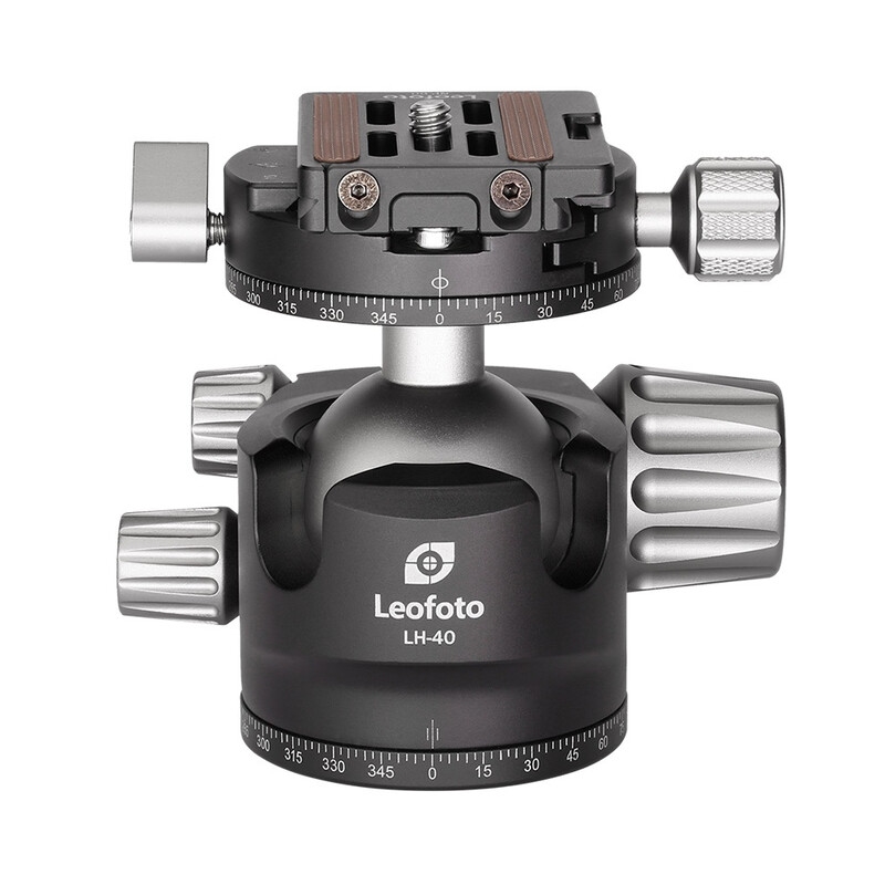 Leofoto LH-40R Dual-Panoramafunktion + Schnellwechselplatte NP-60