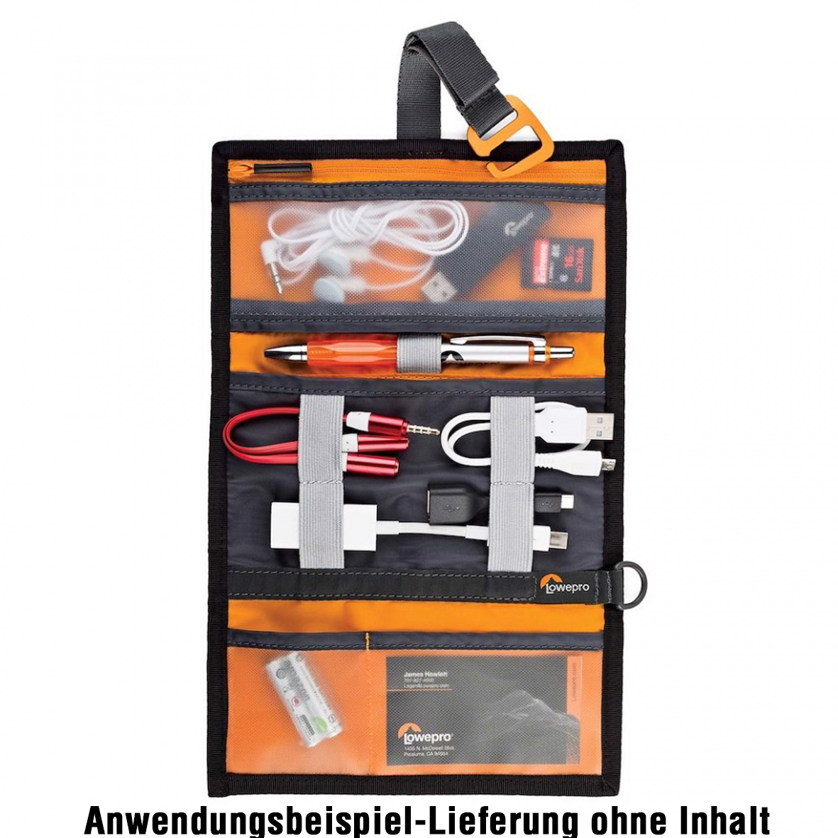 Lowepro GearUp Wrap dunkelgrau Utensilien Tasche
